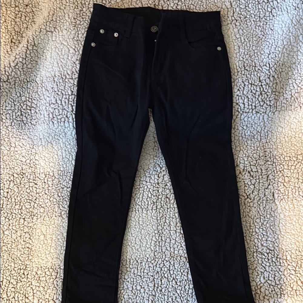 Black Skinny Jeans boys size 7 worn once